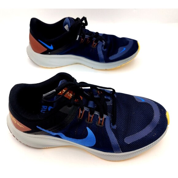 Nike Quest 4 Thunder Blue Running Sneaker Shoe Men's Size 7 Lowtop Walking - Picture 3 of 6